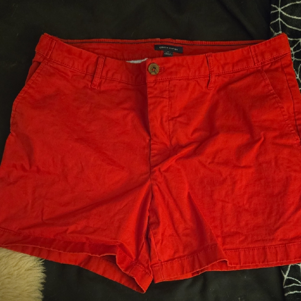 Tommy Hilfiger Red Women's Shorts